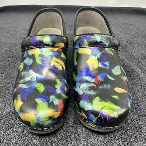Dansko LT Pro Women's Leather Clogs Plume Nursing Shoes Sz EU 36 / US 5 - 5.5